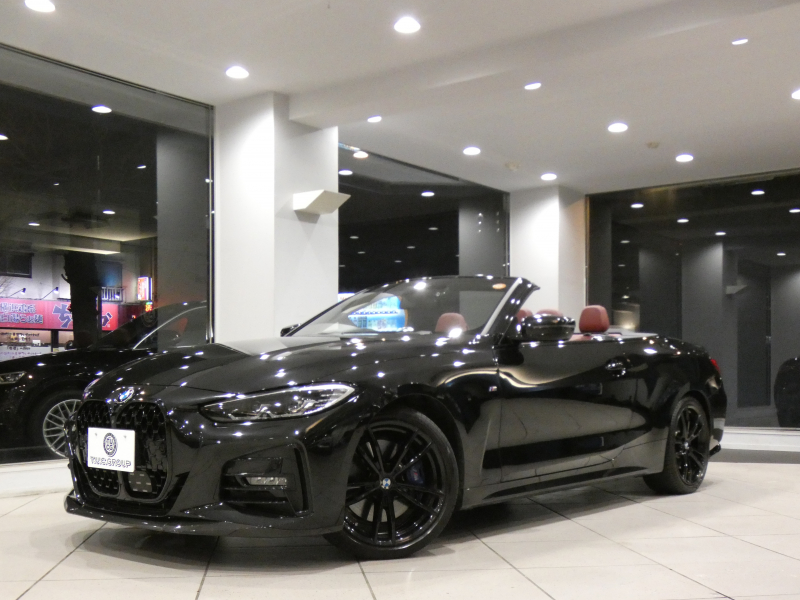 BMW 4シリーズ 420iｶﾌﾞﾘｵﾚ Mｽﾎﾟｰﾂ ﾌｧｽﾄﾄﾗｯｸPKG　ｺﾝﾌｫA Dｱｼｽﾄ 追ACC ﾚｰﾝCHW 衝突軽減 赤革/黒幌 ﾋｰﾀｰ&ｴｱｶﾗｰ iﾄﾞﾗｲﾌﾞﾅﾋﾞ(第7世代) ☆harmank ﾜｲﾔﾚｽCH 全周囲ｶﾒﾗ PDC LEDﾗｲﾄ Mｽﾎﾟｰﾂｴｸｽﾃﾘｱ&19AW ｶｰﾎﾞﾝFﾘｯﾌﾟ　2年保証