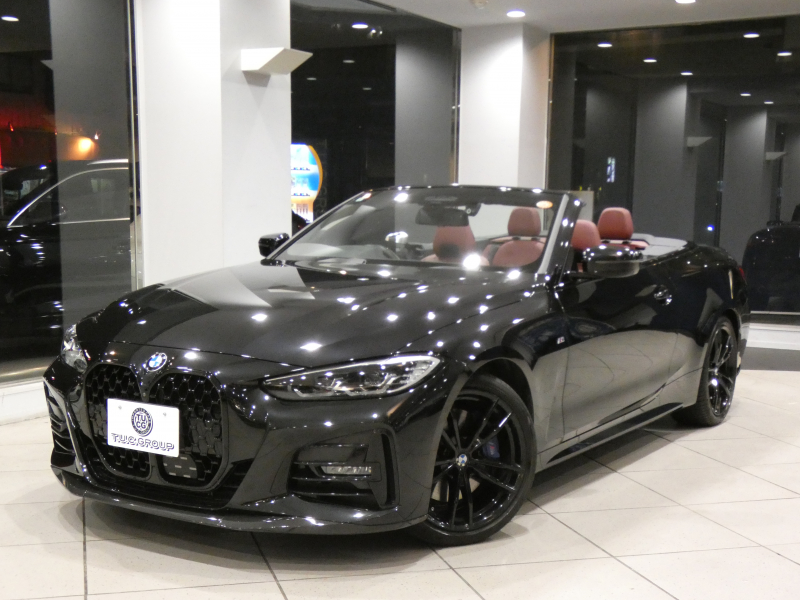 BMW 4シリーズ 420iｶﾌﾞﾘｵﾚ Mｽﾎﾟｰﾂ ﾌｧｽﾄﾄﾗｯｸPKG　ｺﾝﾌｫA Dｱｼｽﾄ 追ACC ﾚｰﾝCHW 衝突軽減 赤革/黒幌 ﾋｰﾀｰ&ｴｱｶﾗｰ iﾄﾞﾗｲﾌﾞﾅﾋﾞ(第7世代) ☆harmank ﾜｲﾔﾚｽCH 全周囲ｶﾒﾗ PDC LEDﾗｲﾄ Mｽﾎﾟｰﾂｴｸｽﾃﾘｱ&19AW ｶｰﾎﾞﾝFﾘｯﾌﾟ　2年保証