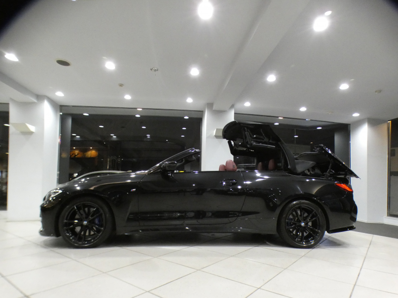 BMW 4シリーズ 420iｶﾌﾞﾘｵﾚ Mｽﾎﾟｰﾂ ﾌｧｽﾄﾄﾗｯｸPKG　ｺﾝﾌｫA Dｱｼｽﾄ 追ACC ﾚｰﾝCHW 衝突軽減 赤革/黒幌 ﾋｰﾀｰ&ｴｱｶﾗｰ iﾄﾞﾗｲﾌﾞﾅﾋﾞ(第7世代) ☆harmank ﾜｲﾔﾚｽCH 全周囲ｶﾒﾗ PDC LEDﾗｲﾄ Mｽﾎﾟｰﾂｴｸｽﾃﾘｱ&19AW ｶｰﾎﾞﾝFﾘｯﾌﾟ　2年保証