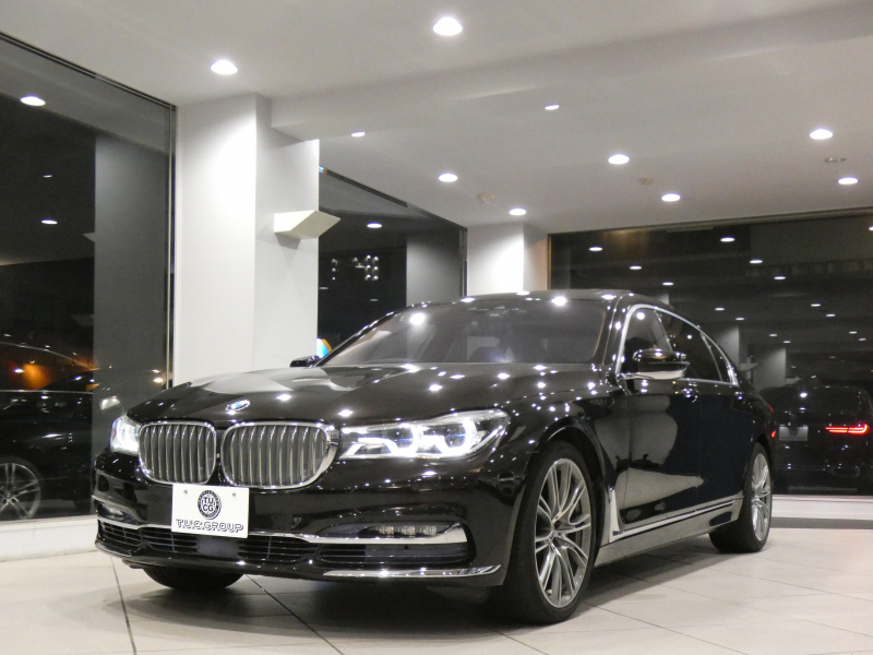 BMW 7シリーズ 750Li　☆indivi外装色&内装 ﾀﾙﾄｩｰﾌｫﾒﾘﾉﾚｻﾞｰ&ｱﾙｶﾝﾀﾗﾙｰﾌ 全席ﾋｰﾀｰ&ﾍﾞﾝﾁﾚｰﾀｰ&ﾏｯｻｰｼﾞ ☆ｽｶｲﾗｳﾝｼﾞSR iﾄﾞﾗｲﾌﾞﾅﾋﾞ(第6世代ﾀｯﾁP対応) ﾜｲﾔﾚｽCH h/k ﾜｲﾔﾚｽCH 全周ｶﾒﾗ PDC ☆LEDﾚｰｻﾞｰﾗｲﾄ ☆indivi20AW　2年保証