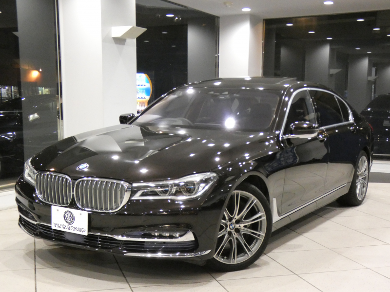 BMW 7シリーズ 750Li　☆indivi外装色&内装 ﾀﾙﾄｩｰﾌｫﾒﾘﾉﾚｻﾞｰ&ｱﾙｶﾝﾀﾗﾙｰﾌ 全席ﾋｰﾀｰ&ﾍﾞﾝﾁﾚｰﾀｰ&ﾏｯｻｰｼﾞ ☆ｽｶｲﾗｳﾝｼﾞSR iﾄﾞﾗｲﾌﾞﾅﾋﾞ(第6世代ﾀｯﾁP対応) ﾜｲﾔﾚｽCH h/k ﾜｲﾔﾚｽCH 全周ｶﾒﾗ PDC ☆LEDﾚｰｻﾞｰﾗｲﾄ ☆indivi20AW　2年保証
