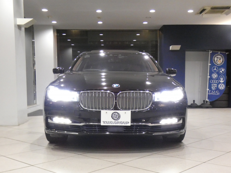 BMW 7シリーズ 750Li　☆indivi外装色&内装 ﾀﾙﾄｩｰﾌｫﾒﾘﾉﾚｻﾞｰ&ｱﾙｶﾝﾀﾗﾙｰﾌ 全席ﾋｰﾀｰ&ﾍﾞﾝﾁﾚｰﾀｰ&ﾏｯｻｰｼﾞ ☆ｽｶｲﾗｳﾝｼﾞSR iﾄﾞﾗｲﾌﾞﾅﾋﾞ(第6世代ﾀｯﾁP対応) ﾜｲﾔﾚｽCH h/k ﾜｲﾔﾚｽCH 全周ｶﾒﾗ PDC ☆LEDﾚｰｻﾞｰﾗｲﾄ ☆indivi20AW　2年保証