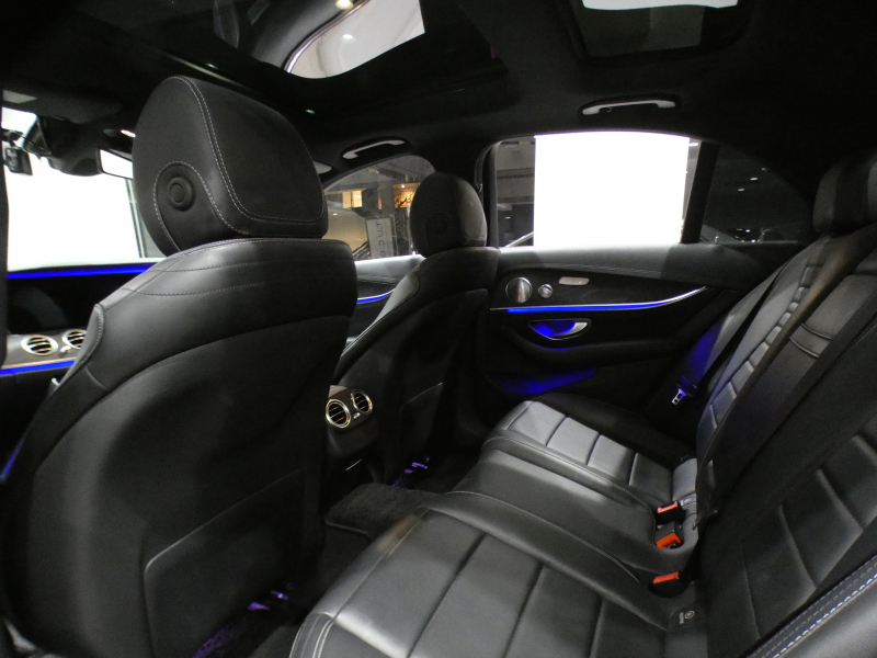 メルセデスベンツ Eクラス E200AVGｽﾎﾟｰﾂ ﾚｻﾞｰ&ﾚｰﾀﾞｰｾｰﾌﾃｨPKG　1ｵｰﾅｰ 黒革 全席ﾋｰﾀｰ ☆ﾊﾟﾉﾗﾏSR ﾅﾋﾞTV ☆ﾌﾞﾙﾒｽﾀｰ 全周囲ｶﾒﾗ PTS ｴｱﾊﾞﾗﾝｽ ﾏﾙﾁﾋﾞｰﾑLED ｱﾝﾋﾞｴﾝﾄﾗｲﾄ AMGｽﾀｲﾘﾝｸﾞ&19AW　2年保証