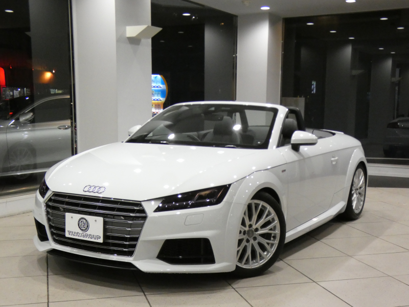 アウディ TTロードスター TTﾛｰﾄﾞｽﾀｰ 2.0TFSIｸﾜﾄﾛ SﾗｲﾝPKG　ADVｷｰ 黒幌/黒半革 Pｼｰﾄ MMIﾅﾋﾞTV ﾊﾞｰﾁｬﾙCP Bｶﾒﾗ ☆ﾏﾄﾘｸｽLED Sﾗｲﾝｴｸｽﾃﾘｱ&18AW ☆KWｻｽﾍﾟﾝｼｮﾝ ﾚﾑｽﾏﾌﾗｰ　2年保証