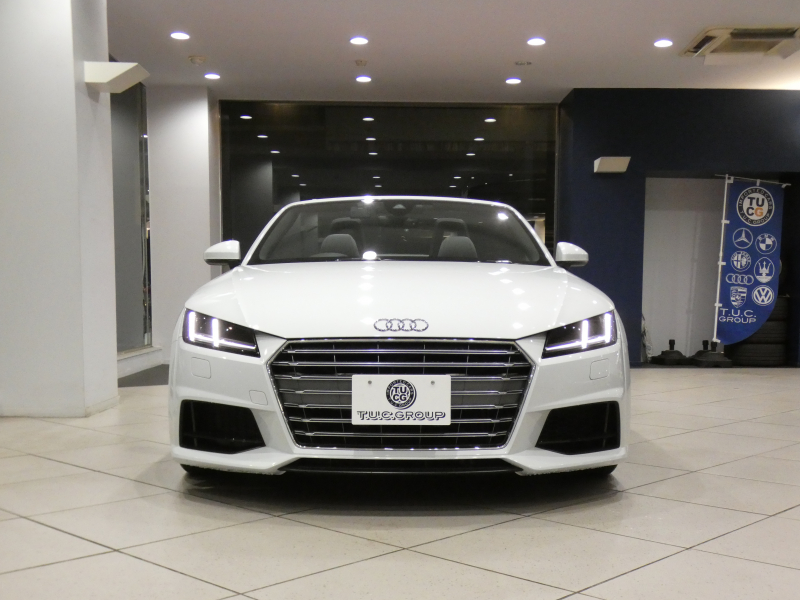 アウディ TTロードスター TTﾛｰﾄﾞｽﾀｰ 2.0TFSIｸﾜﾄﾛ SﾗｲﾝPKG　ADVｷｰ 黒幌/黒半革 Pｼｰﾄ MMIﾅﾋﾞTV ﾊﾞｰﾁｬﾙCP Bｶﾒﾗ ☆ﾏﾄﾘｸｽLED Sﾗｲﾝｴｸｽﾃﾘｱ&18AW ☆KWｻｽﾍﾟﾝｼｮﾝ ﾚﾑｽﾏﾌﾗｰ　2年保証