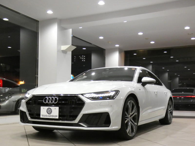 アウディ A7 A7ｽﾎﾟｰﾂﾊﾞｯｸ 55TFSIｸﾜﾄﾛ Sﾗｲﾝ&ﾄﾞﾗｲﾋﾞﾝｸﾞ&ｱｼｽﾀﾝｽPKG　ADVｷｰ 追ACC ﾚｰﾝ&ｻｲﾄﾞｱｼｽﾄ ☆灰革 全席ﾋｰﾀｰ ﾀｯﾁﾚｽﾎﾟﾝｽ付MMIﾅﾋﾞ ﾊﾞｰﾁｬﾙCP+ B&Oｻｳﾝﾄﾞ 全周囲ｶﾒﾗ PDC ☆ﾚｰｻﾞｰﾏﾄﾘｸｽLED Sﾗｲﾝｴｸｽﾃﾘｱ ☆OP20AW　2年保証