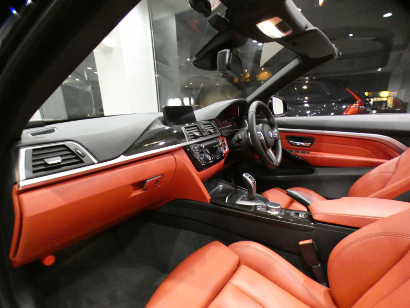 BMW 4シリーズ 440iｶﾌﾞﾘｵﾚ Mｽﾎﾟｰﾂ ﾌｧｽﾄﾄﾗｯｸPKG　後期 ｺﾝﾌｫA 追ACC ﾚｰﾝCHW 赤革 ﾋｰﾀｰ iﾄﾞﾗｲﾌﾞﾅﾋﾞ(NBT-EVO) TV harmank Bｶﾒﾗ PDC LEDﾗｲﾄ Mｽﾎﾟｰﾂｴｱﾛ&19AW　2年保証