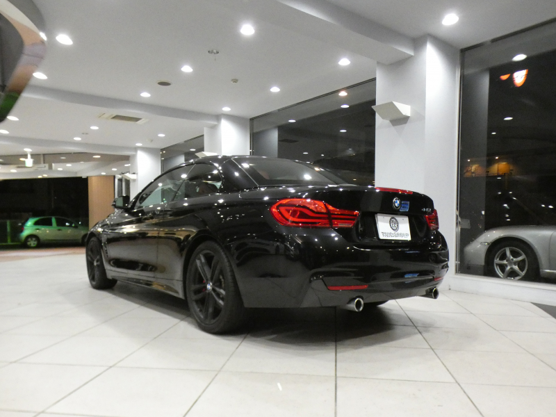 BMW 4シリーズ 440iｶﾌﾞﾘｵﾚ Mｽﾎﾟｰﾂ ﾌｧｽﾄﾄﾗｯｸPKG　後期 ｺﾝﾌｫA 追ACC ﾚｰﾝCHW 赤革 ﾋｰﾀｰ iﾄﾞﾗｲﾌﾞﾅﾋﾞ(NBT-EVO) TV harmank Bｶﾒﾗ PDC LEDﾗｲﾄ Mｽﾎﾟｰﾂｴｱﾛ&19AW　2年保証