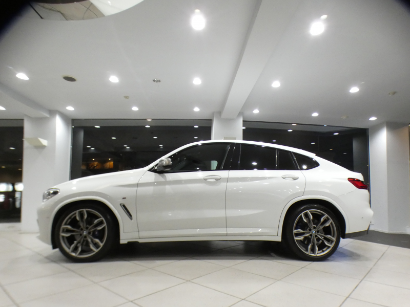 BMW X4 X4 M40i　ｺﾝﾌｫA 追ACC ﾚｰﾝCHW 衝突軽減 黒革 ﾋｰﾀｰ iﾄﾞﾗｲﾌﾞﾅﾋﾞ(第6世代 ﾀｯﾁP対応) harman/K 全周囲ｶﾒﾗ PDC LEDﾗｲﾄ ｱﾝﾋﾞｴﾝﾄﾗｲﾄ M40i専用ｴｸｽﾃﾘｱ&21AW ☆H&Rﾀﾞｳﾝｻｽ ☆SPEED BOX ECU 360ps　2年保証