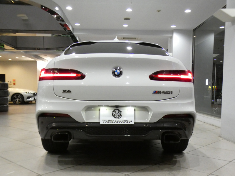 BMW X4 X4 M40i　ｺﾝﾌｫA 追ACC ﾚｰﾝCHW 衝突軽減 黒革 ﾋｰﾀｰ iﾄﾞﾗｲﾌﾞﾅﾋﾞ(第6世代 ﾀｯﾁP対応) harman/K 全周囲ｶﾒﾗ PDC LEDﾗｲﾄ ｱﾝﾋﾞｴﾝﾄﾗｲﾄ M40i専用ｴｸｽﾃﾘｱ&21AW ☆H&Rﾀﾞｳﾝｻｽ ☆SPEED BOX ECU 360ps　2年保証