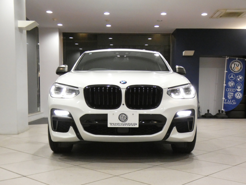 BMW X4 X4 M40i　ｺﾝﾌｫA 追ACC ﾚｰﾝCHW 衝突軽減 黒革 ﾋｰﾀｰ iﾄﾞﾗｲﾌﾞﾅﾋﾞ(第6世代 ﾀｯﾁP対応) harman/K 全周囲ｶﾒﾗ PDC LEDﾗｲﾄ ｱﾝﾋﾞｴﾝﾄﾗｲﾄ M40i専用ｴｸｽﾃﾘｱ&21AW ☆H&Rﾀﾞｳﾝｻｽ ☆SPEED BOX ECU 360ps　2年保証