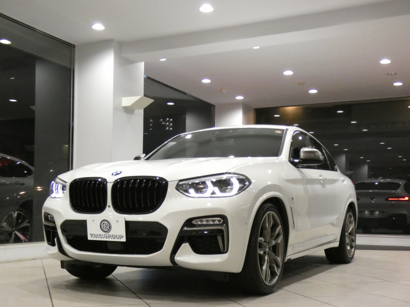 BMW X4 X4 M40i　ｺﾝﾌｫA 追ACC ﾚｰﾝCHW 衝突軽減 黒革 ﾋｰﾀｰ iﾄﾞﾗｲﾌﾞﾅﾋﾞ(第6世代 ﾀｯﾁP対応) harman/K 全周囲ｶﾒﾗ PDC LEDﾗｲﾄ ｱﾝﾋﾞｴﾝﾄﾗｲﾄ M40i専用ｴｸｽﾃﾘｱ&21AW ☆H&Rﾀﾞｳﾝｻｽ ☆SPEED BOX ECU 360ps　2年保証