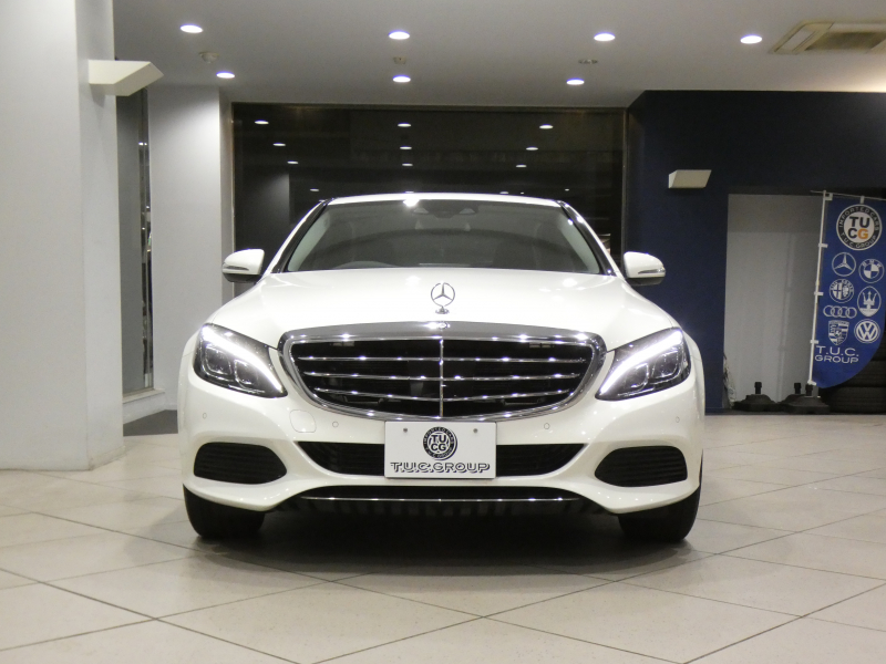 メルセデスベンツ Cクラス C200 ｴｸｽｸﾙｰｼﾌﾞﾗｲﾝﾘﾐﾃｯﾄﾞ(本革仕様) ﾚｰﾀﾞｰｾｰﾌﾃｨPKG　☆限定300台 ☆1ｵｰﾅｰ 黒革 ﾋｰﾀｰ ﾅﾋﾞTV Bｶﾒﾗ PTS ☆ｴｱﾊﾞﾗﾝｽ LEDﾗｲﾄ ｱﾝﾋﾞｴﾝﾄﾗｲﾄ ｵｰﾄﾄﾗﾝｸ 専用ﾃﾞｻﾞｲﾝｴｸｽﾃﾘｱ&17AW　2年保証