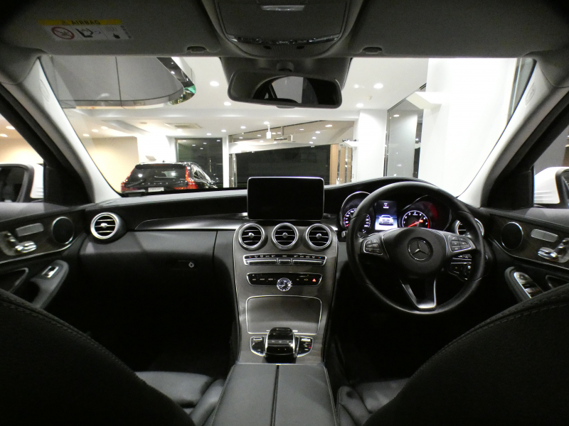 メルセデスベンツ Cクラス C200 ｴｸｽｸﾙｰｼﾌﾞﾗｲﾝﾘﾐﾃｯﾄﾞ(本革仕様) ﾚｰﾀﾞｰｾｰﾌﾃｨPKG　☆限定300台 ☆1ｵｰﾅｰ 黒革 ﾋｰﾀｰ ﾅﾋﾞTV Bｶﾒﾗ PTS ☆ｴｱﾊﾞﾗﾝｽ LEDﾗｲﾄ ｱﾝﾋﾞｴﾝﾄﾗｲﾄ ｵｰﾄﾄﾗﾝｸ 専用ﾃﾞｻﾞｲﾝｴｸｽﾃﾘｱ&17AW　2年保証