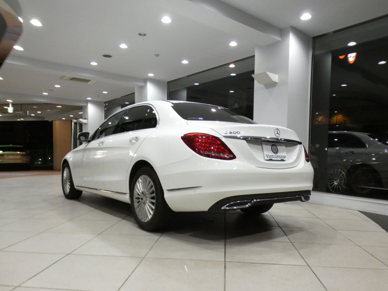 メルセデスベンツ Cクラス C200 ｴｸｽｸﾙｰｼﾌﾞﾗｲﾝﾘﾐﾃｯﾄﾞ(本革仕様) ﾚｰﾀﾞｰｾｰﾌﾃｨPKG　☆限定300台 ☆1ｵｰﾅｰ 黒革 ﾋｰﾀｰ ﾅﾋﾞTV Bｶﾒﾗ PTS ☆ｴｱﾊﾞﾗﾝｽ LEDﾗｲﾄ ｱﾝﾋﾞｴﾝﾄﾗｲﾄ ｵｰﾄﾄﾗﾝｸ 専用ﾃﾞｻﾞｲﾝｴｸｽﾃﾘｱ&17AW　2年保証