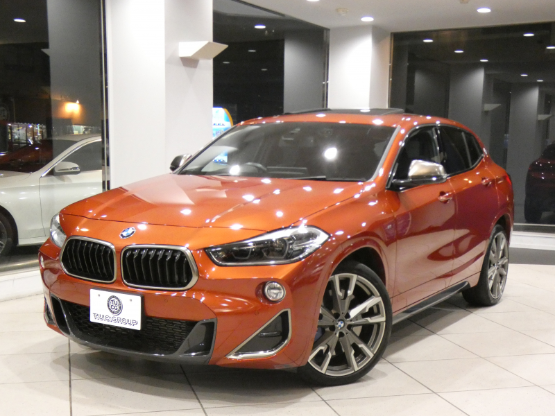 BMW X2 X2 M35i ADｾｰﾌﾃｨ&ｾﾚｸﾄPKG　☆1ｵｰﾅｰ 追ACC ﾚｰﾝDW ｲﾝﾃﾘS 黒革 ☆ﾊﾟﾉﾗﾏSR ﾀｯﾁP対応iﾄﾞﾗｲﾌﾞﾅﾋﾞ(第6世代) ☆ﾍｯﾄﾞｱｯﾌﾟDSP ☆TVﾁｭｰﾅｰ Bｶﾒﾗ PDC LEDﾗｲﾄ 専用ｴｸｽﾃﾘｱ  306ps　2年保証