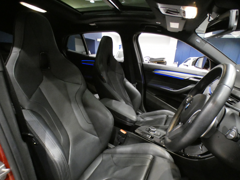 BMW X2 X2 M35i ADｾｰﾌﾃｨ&ｾﾚｸﾄPKG　☆1ｵｰﾅｰ 追ACC ﾚｰﾝDW ｲﾝﾃﾘS 黒革 ☆ﾊﾟﾉﾗﾏSR ﾀｯﾁP対応iﾄﾞﾗｲﾌﾞﾅﾋﾞ(第6世代) ☆ﾍｯﾄﾞｱｯﾌﾟDSP ☆TVﾁｭｰﾅｰ Bｶﾒﾗ PDC LEDﾗｲﾄ 専用ｴｸｽﾃﾘｱ  306ps　2年保証