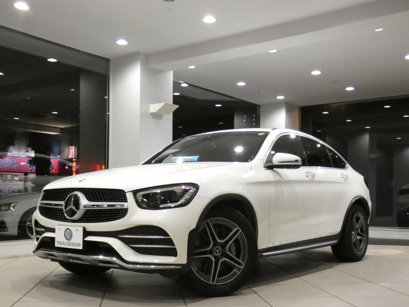 メルセデスベンツ GLCクーペ GLC220d 4MATICｸｰﾍﾟ AMGﾗｲﾝ&ﾚｰﾀﾞｰｾｰﾌﾃｨPKG　後期 ☆黒&赤革 全席ﾋｰﾀｰ ｻﾝﾙｰﾌ MBUX Meｺﾈ 全周囲ｶﾒﾗ PTS ﾜｲﾔﾚｽCH ﾏﾙﾁﾋﾞｰﾑLED ｱﾝﾋﾞｴﾝﾄﾗｲﾄ AMGｽﾀｲﾘﾝｸﾞ&19AW　2年保証