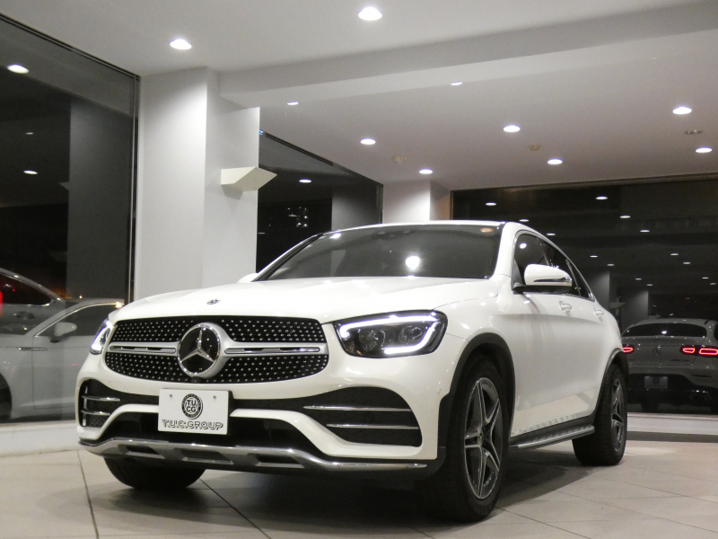 メルセデスベンツ GLCクーペ GLC220d 4MATICｸｰﾍﾟ AMGﾗｲﾝ&ﾚｰﾀﾞｰｾｰﾌﾃｨPKG　後期 ☆黒&赤革 全席ﾋｰﾀｰ ｻﾝﾙｰﾌ MBUX Meｺﾈ 全周囲ｶﾒﾗ PTS ﾜｲﾔﾚｽCH ﾏﾙﾁﾋﾞｰﾑLED ｱﾝﾋﾞｴﾝﾄﾗｲﾄ AMGｽﾀｲﾘﾝｸﾞ&19AW　2年保証