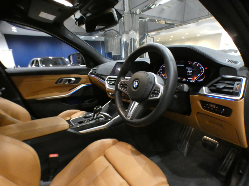 BMW 3シリーズ M340i Xﾄﾞﾗｲﾌﾞ　☆1ｵｰﾅｰ Dｱｼｽﾄ 追ACC ﾚｰﾝCHW 衝突軽減 茶革☆Mｽﾎﾟｼｰﾄ ﾋｰﾀｰ iﾄﾞﾗｲﾌﾞﾅﾋﾞ(第7世代) harmank ﾜｲﾔﾚｽCH ﾍｯﾄﾞｱｯﾌﾟDSP 全周ｶﾒﾗ PDC ﾚｰｻﾞｰﾗｲﾄ ｵｰﾄﾄﾗﾝｸ 専用ｴｸｽﾃﾘｱ&19AW 387ps　2年保証