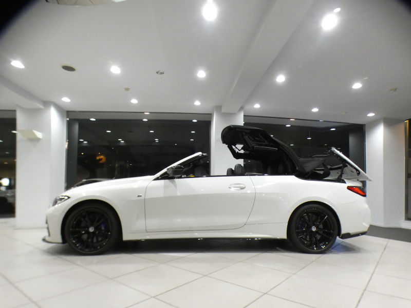 BMW 4シリーズ 420iｶﾌﾞﾘｵﾚ Mｽﾎﾟｰﾂ ﾌｧｽﾄﾄﾗｯｸPKG　ｺﾝﾌｫA Dｱｼｽﾄ 追ACC ﾚｰﾝCHW 衝突軽減 黒革/黒幌 ﾋｰﾀｰ ☆ﾍﾞﾝﾁﾚｰﾀｰ ｴｱｶﾗｰ iﾄﾞﾗｲﾌﾞﾅﾋﾞ(第7世代) ﾜｲﾔﾚｽCH 全周囲ｶﾒﾗ PDC LEDﾗｲﾄ Mｽﾎﾟｰﾂｴｸｽﾃﾘｱ&19AW Fﾘｯﾌﾟ&ｻｲﾄﾞﾘｯﾌﾟ　2年保証