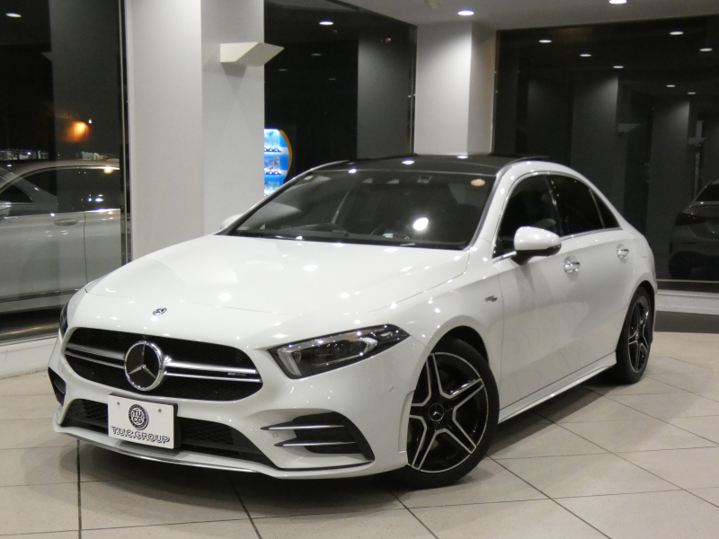 AMG Aクラス A35 4MATIC ｾﾀﾞﾝ AMGﾊﾟﾌｫｰﾏﾝｽ&AMGｱﾄﾞﾊﾞﾝｽﾄPKG　☆AMGﾊﾟﾌｫｰﾏﾝｽｼｰﾄ(黒/赤) ☆ﾊﾟﾉﾗﾏSR MBUX Meｺﾈ ｱﾄﾞﾊﾞﾝｽﾄｻｳﾝﾄﾞ ﾍｯﾄﾞUDSP 全周ｶﾒﾗ PTS ﾏﾙﾁﾋﾞｰﾑLED ｱﾝﾋﾞｴﾝﾄﾗｲﾄ AMGｽﾀｲﾘﾝｸﾞ&18AW 306ps　2年保証