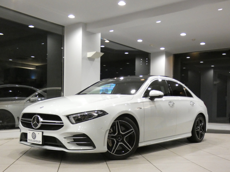 AMG Aクラス A35 4MATIC ｾﾀﾞﾝ AMGﾊﾟﾌｫｰﾏﾝｽ&AMGｱﾄﾞﾊﾞﾝｽﾄPKG　☆AMGﾊﾟﾌｫｰﾏﾝｽｼｰﾄ(黒/赤) ☆ﾊﾟﾉﾗﾏSR MBUX Meｺﾈ ｱﾄﾞﾊﾞﾝｽﾄｻｳﾝﾄﾞ ﾍｯﾄﾞUDSP 全周ｶﾒﾗ PTS ﾏﾙﾁﾋﾞｰﾑLED ｱﾝﾋﾞｴﾝﾄﾗｲﾄ AMGｽﾀｲﾘﾝｸﾞ&18AW 306ps　2年保証