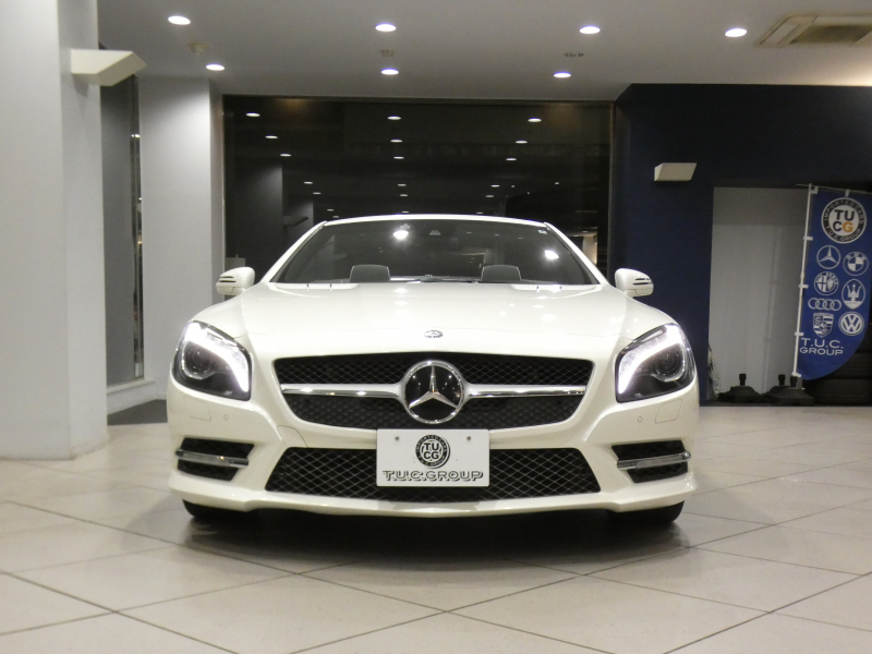 メルセデスベンツ SLクラス SL350 BE AMGｽﾎﾟｰﾂ&ﾚｰﾀﾞｰｾｰﾌﾃｨPKG　☆左ﾊﾝﾄﾞﾙ ｷｰﾚｽｺﾞｰ 黒革 ﾋｰﾀｰ ☆ﾏｼﾞｯｸｽｶｲR ﾅﾋﾞTV Bｶﾒﾗ PTS ｷｾﾉﾝ ｲﾝﾃﾘｼﾞｪﾝﾄﾗｲﾄ AMGｽﾀｲﾘﾝｸﾞ&19AW　2年保証