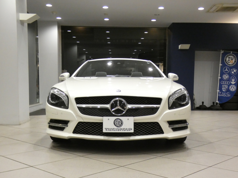 メルセデスベンツ SLクラス SL350 BE AMGｽﾎﾟｰﾂ&ﾚｰﾀﾞｰｾｰﾌﾃｨPKG　☆左ﾊﾝﾄﾞﾙ ｷｰﾚｽｺﾞｰ 黒革 ﾋｰﾀｰ ☆ﾏｼﾞｯｸｽｶｲR ﾅﾋﾞTV Bｶﾒﾗ PTS ｷｾﾉﾝ ｲﾝﾃﾘｼﾞｪﾝﾄﾗｲﾄ AMGｽﾀｲﾘﾝｸﾞ&19AW　2年保証
