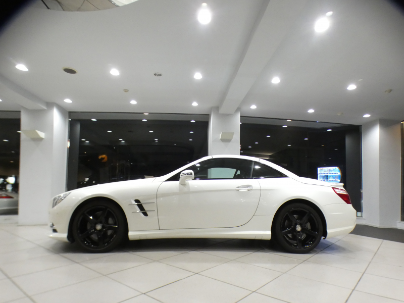 メルセデスベンツ SLクラス SL350 BE AMGｽﾎﾟｰﾂ&ﾚｰﾀﾞｰｾｰﾌﾃｨPKG　☆左ﾊﾝﾄﾞﾙ ｷｰﾚｽｺﾞｰ 黒革 ﾋｰﾀｰ ☆ﾏｼﾞｯｸｽｶｲR ﾅﾋﾞTV Bｶﾒﾗ PTS ｷｾﾉﾝ ｲﾝﾃﾘｼﾞｪﾝﾄﾗｲﾄ AMGｽﾀｲﾘﾝｸﾞ&19AW　2年保証