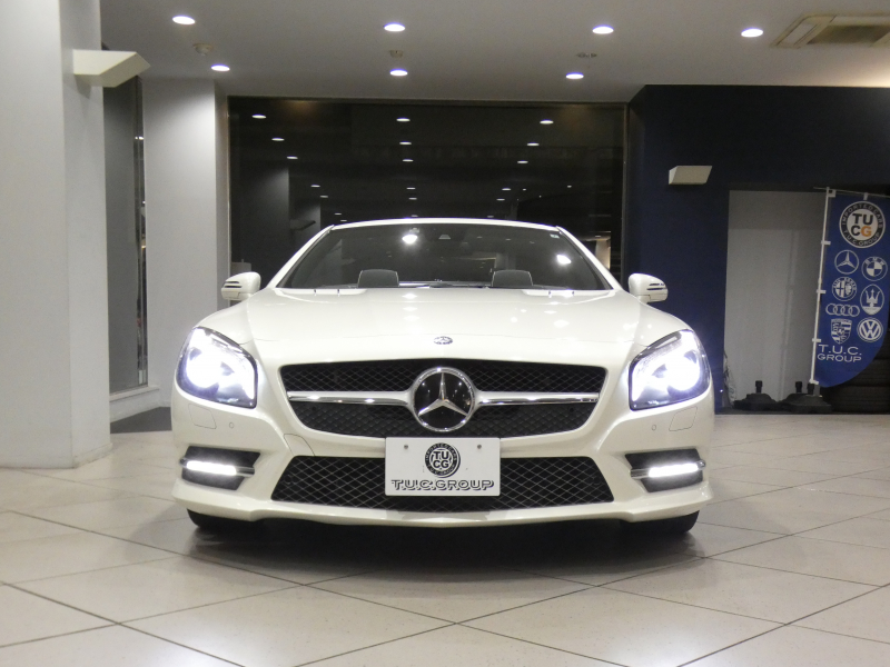 メルセデスベンツ SLクラス SL350 BE AMGｽﾎﾟｰﾂ&ﾚｰﾀﾞｰｾｰﾌﾃｨPKG　☆左ﾊﾝﾄﾞﾙ ｷｰﾚｽｺﾞｰ 黒革 ﾋｰﾀｰ ☆ﾏｼﾞｯｸｽｶｲR ﾅﾋﾞTV Bｶﾒﾗ PTS ｷｾﾉﾝ ｲﾝﾃﾘｼﾞｪﾝﾄﾗｲﾄ AMGｽﾀｲﾘﾝｸﾞ&19AW　2年保証