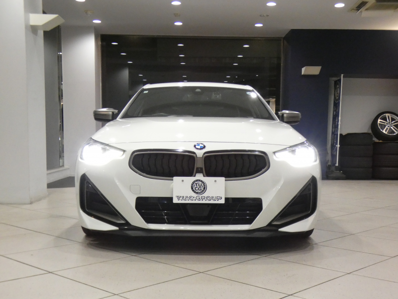 BMW 2シリーズ M240i Xﾄﾞﾗｲﾌﾞ ｸｰﾍﾟ ﾊｲﾗｲﾝPKG　Dｱｼｽﾄ 追ACC ﾚｰﾝDW 衝突軽減 黒革 ﾋｰﾀｰ iﾄﾞﾗｲﾌﾞﾅﾋﾞ(第7世代) ☆ｶｰﾌﾞﾄﾞDSP ☆BEWIYHｻｳﾝﾄﾞ ﾗｲﾌﾞCP ﾜｲﾔﾚｽCH ﾍｯﾄﾞｱｯﾌﾟDSP 全周囲ｶﾒﾗ PDC LEDﾗｲﾄ Mﾊｲﾗｲﾀｰｽﾞｲﾙﾐ 19AW ☆KWｻｽﾍﾟﾝｼｮﾝ 387ps　2年保証