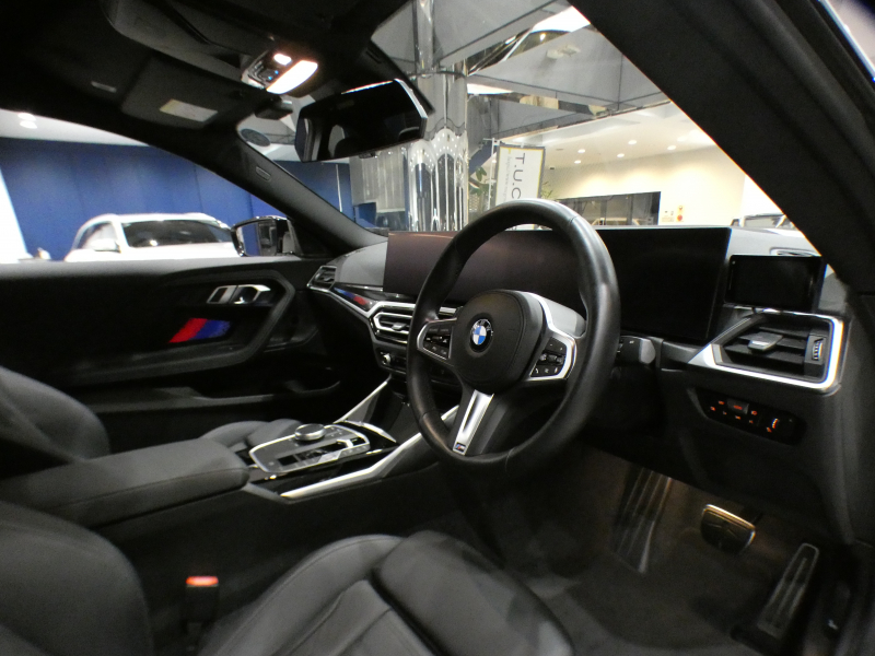 BMW 2シリーズ M240i Xﾄﾞﾗｲﾌﾞ ｸｰﾍﾟ ﾊｲﾗｲﾝPKG　Dｱｼｽﾄ 追ACC ﾚｰﾝDW 衝突軽減 黒革 ﾋｰﾀｰ iﾄﾞﾗｲﾌﾞﾅﾋﾞ(第7世代) ☆ｶｰﾌﾞﾄﾞDSP ☆BEWIYHｻｳﾝﾄﾞ ﾗｲﾌﾞCP ﾜｲﾔﾚｽCH ﾍｯﾄﾞｱｯﾌﾟDSP 全周囲ｶﾒﾗ PDC LEDﾗｲﾄ Mﾊｲﾗｲﾀｰｽﾞｲﾙﾐ 19AW ☆KWｻｽﾍﾟﾝｼｮﾝ 387ps　2年保証