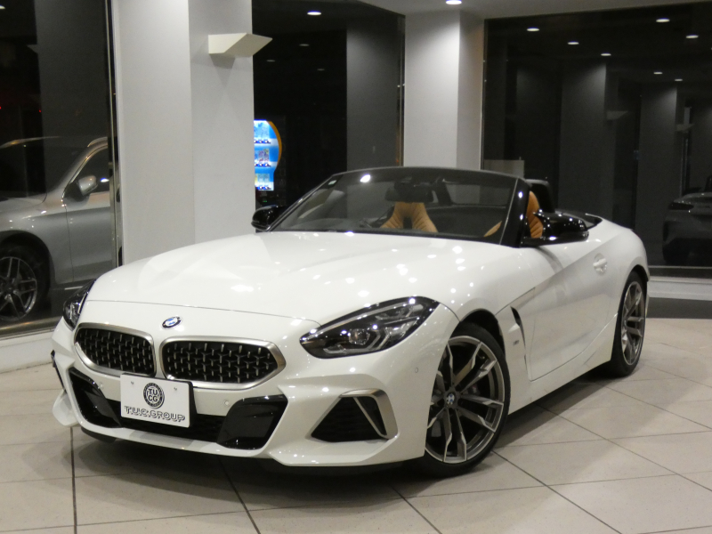 BMW Z4 Z4 M40i ｲﾉﾍﾞｰｼｮﾝPKG　ｺﾝﾌｫA Dｱｼｽﾄ 追ACC ﾚｰﾝDW 衝突軽減 茶革/黒幌 ﾋｰﾀｰ iﾄﾞﾗｲﾌﾞﾅﾋﾞ(第7世代) ﾗｲﾌﾞCP ☆harman/k ﾜｲﾔﾚｽCH ﾍｯﾄﾞｱｯﾌﾟDSP Bｶﾒﾗ 全周PDC LEDﾗｲﾄ 専用ｴｸｽﾃﾘｱ&19AW ☆3Dﾃﾞｻﾞｲﾝﾏﾌﾗｰ 340ps　2年保証