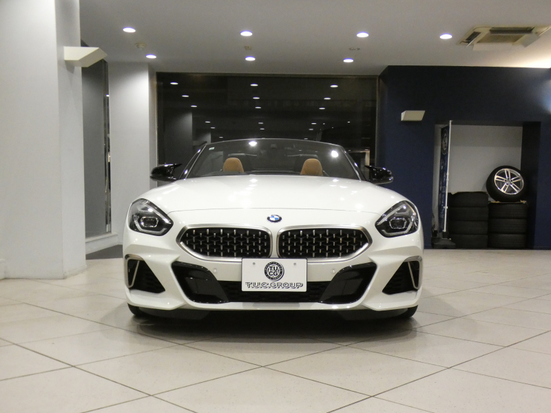 BMW Z4 Z4 M40i ｲﾉﾍﾞｰｼｮﾝPKG　ｺﾝﾌｫA Dｱｼｽﾄ 追ACC ﾚｰﾝDW 衝突軽減 茶革/黒幌 ﾋｰﾀｰ iﾄﾞﾗｲﾌﾞﾅﾋﾞ(第7世代) ﾗｲﾌﾞCP ☆harman/k ﾜｲﾔﾚｽCH ﾍｯﾄﾞｱｯﾌﾟDSP Bｶﾒﾗ 全周PDC LEDﾗｲﾄ 専用ｴｸｽﾃﾘｱ&19AW ☆3Dﾃﾞｻﾞｲﾝﾏﾌﾗｰ 340ps　2年保証