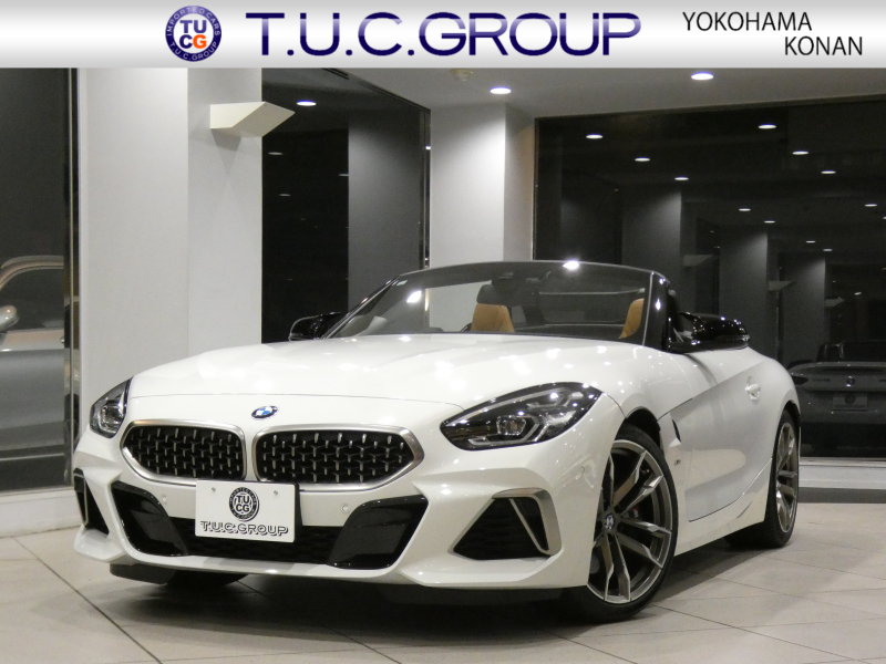 BMW Z4 Z4 M40i ｲﾉﾍﾞｰｼｮﾝPKG　ｺﾝﾌｫA Dｱｼｽﾄ 追ACC ﾚｰﾝDW 衝突軽減 茶革/黒幌 ﾋｰﾀｰ iﾄﾞﾗｲﾌﾞﾅﾋﾞ(第7世代) ﾗｲﾌﾞCP ☆harman/k ﾜｲﾔﾚｽCH ﾍｯﾄﾞｱｯﾌﾟDSP Bｶﾒﾗ 全周PDC LEDﾗｲﾄ 専用ｴｸｽﾃﾘｱ&19AW ☆3Dﾃﾞｻﾞｲﾝﾏﾌﾗｰ 340ps　2年保証