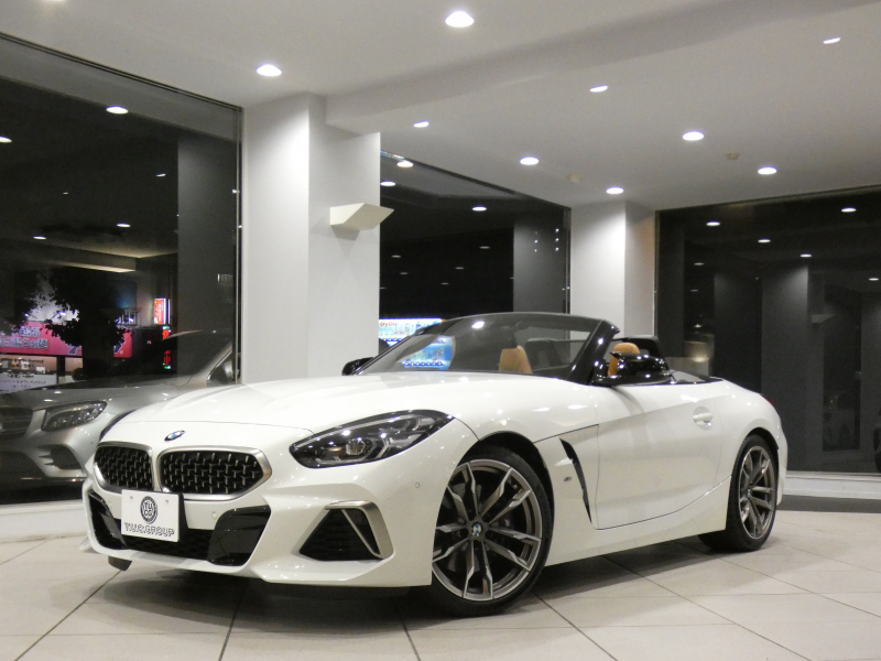 BMW Z4 Z4 M40i ｲﾉﾍﾞｰｼｮﾝPKG　ｺﾝﾌｫA Dｱｼｽﾄ 追ACC ﾚｰﾝDW 衝突軽減 茶革/黒幌 ﾋｰﾀｰ iﾄﾞﾗｲﾌﾞﾅﾋﾞ(第7世代) ﾗｲﾌﾞCP ☆harman/k ﾜｲﾔﾚｽCH ﾍｯﾄﾞｱｯﾌﾟDSP Bｶﾒﾗ 全周PDC LEDﾗｲﾄ 専用ｴｸｽﾃﾘｱ&19AW ☆3Dﾃﾞｻﾞｲﾝﾏﾌﾗｰ 340ps　2年保証