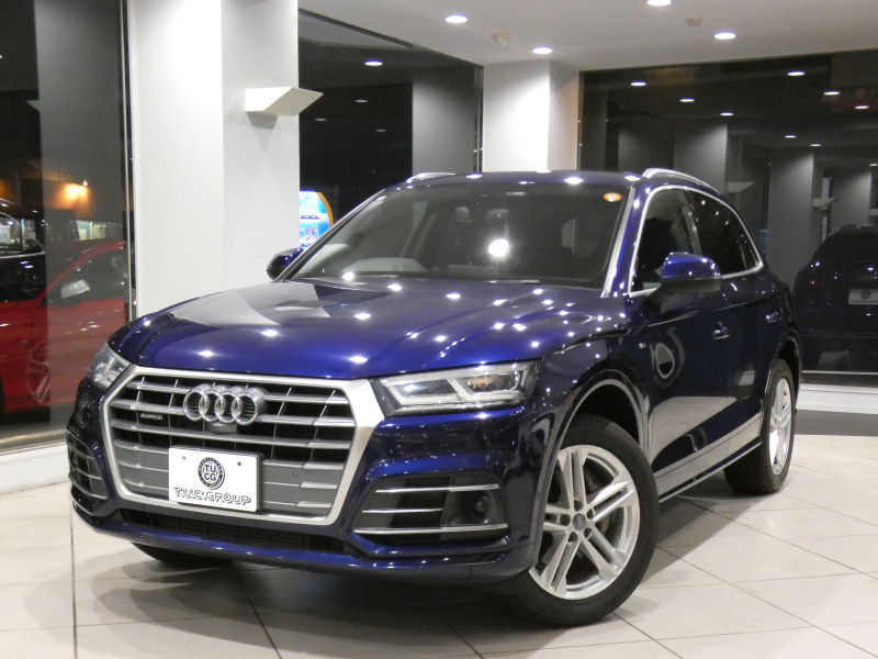 アウディ Q5 Q5 2.0TFSIｸﾜﾄﾛｽﾎﾟｰﾂ Sﾗｲﾝ&ｱｼｽﾀﾝｽPKG　☆1ｵｰﾅｰ ADVｷｰ 追ACC ﾚｰﾝ&ｻｲﾄﾞｱｼｽﾄ ｱｳﾃﾞｨﾌﾟﾚｾﾝｽ ﾊﾟｰｸｱｼｽﾄ 半革 ﾋｰﾀｰ MMIﾅﾋﾞ ﾊﾞｰﾁｬﾙCP 全周囲ｶﾒﾗ PDC LEDﾗｲﾄ Sﾗｲﾝｴｸｽﾃﾘｱ&19AW　2年保証