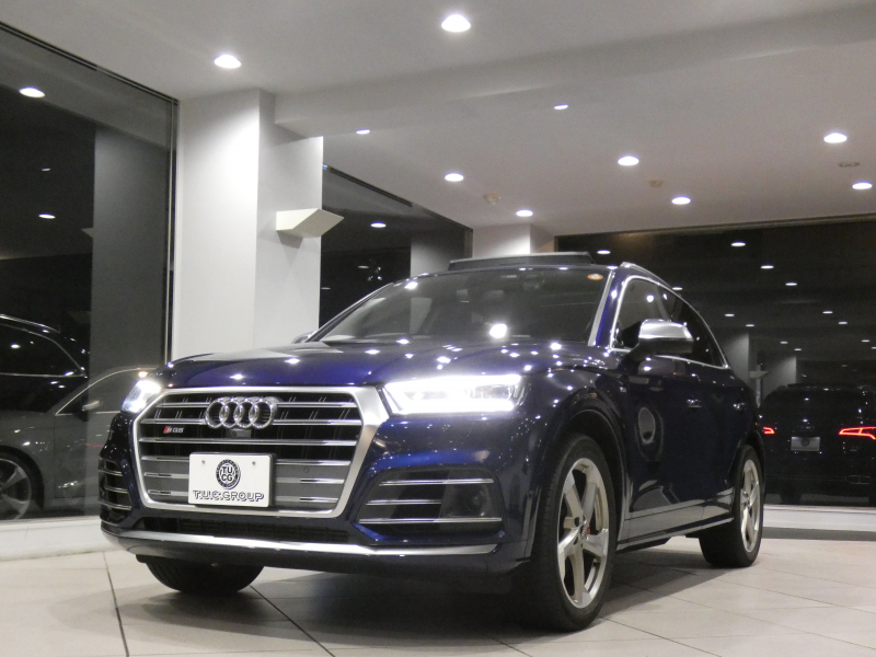 アウディ SQ5 SQ5 　ADVｷｰ 追ACC ｻｲﾄﾞｱｼｽﾄ ﾊﾟｰｸｱｼｽﾄ 黒革 ﾋｰﾀｰ ☆ﾊﾟﾉﾗﾏSR MMIﾅﾋﾞ ﾊﾞｰﾁｬﾙCP ☆B&Oｻｳﾝﾄﾞ ☆全周囲ｶﾒﾗ PDC ﾏﾄﾘｸｽLED ﾏﾙﾁｶﾗｰｱﾝﾋﾞｴﾝﾄﾗｲﾄ 専用ｴｸｽﾃﾘｱ ☆20AW 赤ｷｬﾘﾊﾟｰ 354ps　2年保証