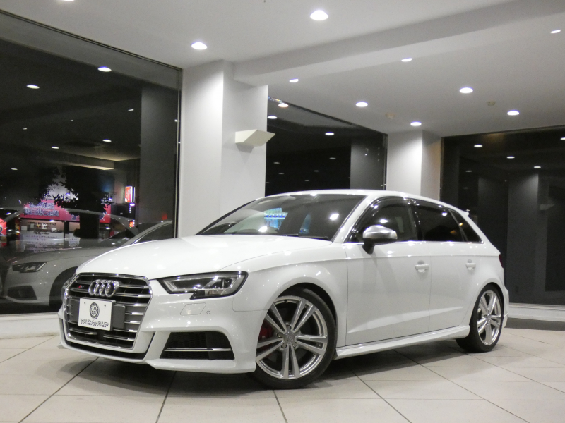 アウディ S3 S3ｽﾎﾟｰﾂﾊﾞｯｸ  ｱｼｽﾀﾝｽPKG　後期 追ACC ﾚｰﾝ&ｻｲﾄﾞｱｼｽﾄ ☆黒ﾅｯﾊﾟ革 ﾋｰﾀｰ ☆B&Oｻｳﾝﾄﾞ MMIﾅﾋﾞ ﾊﾞｰﾁｬﾙCP ｽﾏｰﾄﾌｫﾝIF Bｶﾒﾗ PDC ﾏﾄﾘｸｽLED ☆ﾚﾑｽﾏﾌﾗｰ 専用ｴｸｽﾃﾘｱ&18AW 赤ｷｬﾘﾊﾟｰ H&Rﾀﾞｳﾝｻｽ 290ps　2年保証