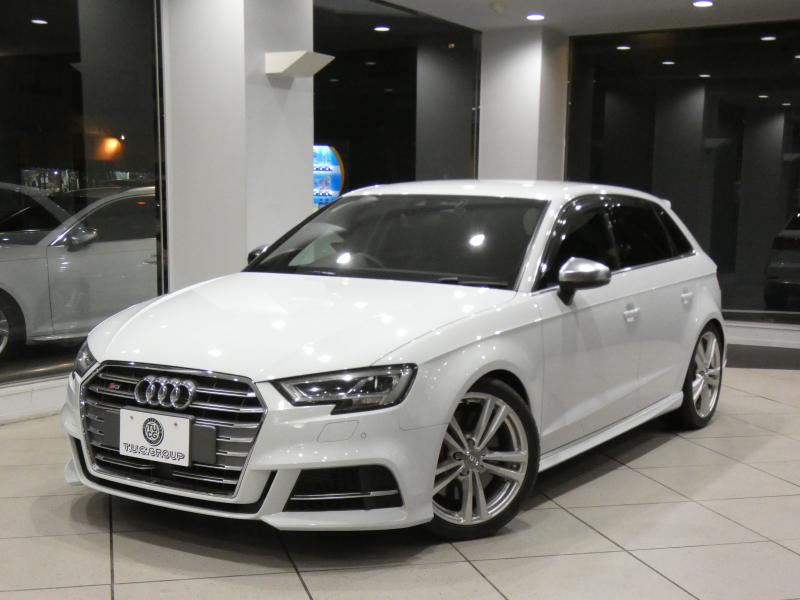 アウディ S3 S3ｽﾎﾟｰﾂﾊﾞｯｸ  ｱｼｽﾀﾝｽPKG　後期 追ACC ﾚｰﾝ&ｻｲﾄﾞｱｼｽﾄ ☆黒ﾅｯﾊﾟ革 ﾋｰﾀｰ ☆B&Oｻｳﾝﾄﾞ MMIﾅﾋﾞ ﾊﾞｰﾁｬﾙCP ｽﾏｰﾄﾌｫﾝIF Bｶﾒﾗ PDC ﾏﾄﾘｸｽLED ☆ﾚﾑｽﾏﾌﾗｰ 専用ｴｸｽﾃﾘｱ&18AW 赤ｷｬﾘﾊﾟｰ H&Rﾀﾞｳﾝｻｽ 290ps　2年保証