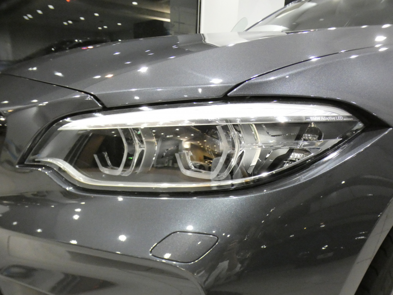 BMW Mシリーズ M2ｸｰﾍﾟ　☆後期 ｺﾝﾌｫA 黒革 ﾋｰﾀｰ ☆CS用ｱﾙｶﾝﾀﾗｽﾃｱﾘﾝｸﾞ ﾀｯﾁP対応iDriveﾅﾋﾞ ☆harman/k ☆TVﾁｭｰﾅｰ Bｶﾒﾗ PDC LEDﾗｲﾄ 専用ｴｸｽﾃﾘｱ&19AW 370ps　2年保証