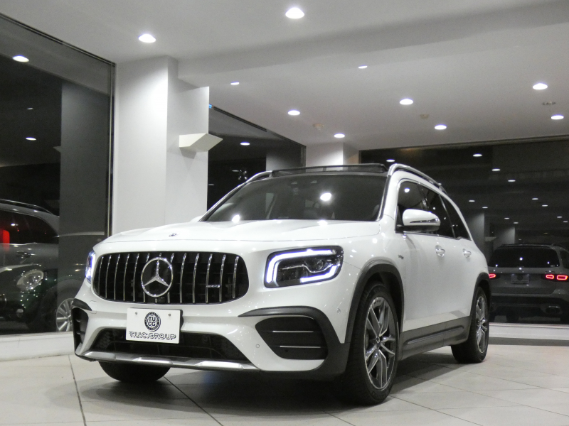 AMG GLB GLB35 4MATIC ｱﾄﾞﾊﾞﾝｽﾄﾞ&ﾚｰﾀﾞｰｾｰﾌﾃｨPKG　 ☆赤&黒革 ☆ﾊﾟﾉﾗﾏSR MBUX TV carPlay 全周囲ｶﾒﾗ PTS ﾍｯﾄﾞｱｯﾌﾟDSP ﾏﾙﾁﾋﾞｰﾑLED ｱﾝﾋﾞｴﾝﾄﾗｲﾄ AMG専用ｴｸｽﾃﾘｱ&19AW 306ps　2年保証