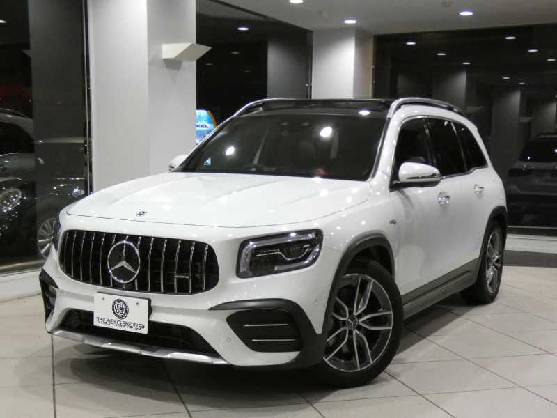 AMG GLB GLB35 4MATIC ｱﾄﾞﾊﾞﾝｽﾄﾞ&ﾚｰﾀﾞｰｾｰﾌﾃｨPKG　 ☆赤&黒革 ☆ﾊﾟﾉﾗﾏSR MBUX TV carPlay 全周囲ｶﾒﾗ PTS ﾍｯﾄﾞｱｯﾌﾟDSP ﾏﾙﾁﾋﾞｰﾑLED ｱﾝﾋﾞｴﾝﾄﾗｲﾄ AMG専用ｴｸｽﾃﾘｱ&19AW 306ps　2年保証