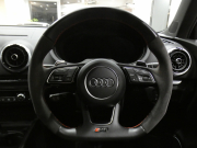 アウディ RS3 RS3ｽﾎﾟｰﾂﾊﾞｯｸ 2.5TFSIｸﾜﾄﾛ　ADVｷｰ 追ACC ﾚｰﾝ&ｻｲﾄﾞｱｼｽﾄ 黒革ｽﾎﾟｰﾂｼｰﾄ ﾋｰﾀｰ MMIﾅﾋﾞ ﾊﾞｰﾁｬﾙCP B&Oｻｳﾝﾄﾞ Bｶﾒﾗ PDC LEDﾗｲﾄ 専用ｴｸｽﾃﾘｱ&19AW ﾚｯﾄﾞｷｬﾘﾊﾟｰ 可変ﾏﾌﾗｰ SPIRIT車高調 400ps　2年保証