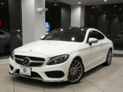 メルセデスベンツ Cクラス C180ｸｰﾍﾟ ｽﾎﾟｰﾂ+ ﾚｰﾀﾞｰｾｰﾌﾃｨPKG　黒革 ﾊﾟﾉﾗﾏSR ﾅﾋﾞTV ﾍｯﾄﾞｱｯﾌﾟDSP Meｺﾈｸﾄ Bｶﾒﾗ PTS LEDﾗｲﾄ ｱﾝﾋﾞｴﾝﾄﾗｲﾄ AMGｽﾀｲﾘﾝｸﾞ&19AW　2年保証