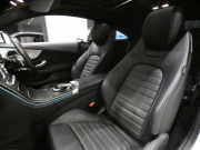 メルセデスベンツ Cクラス C180ｸｰﾍﾟ ｽﾎﾟｰﾂ+ ﾚｰﾀﾞｰｾｰﾌﾃｨPKG　黒革 ﾊﾟﾉﾗﾏSR ﾅﾋﾞTV ﾍｯﾄﾞｱｯﾌﾟDSP Meｺﾈｸﾄ Bｶﾒﾗ PTS LEDﾗｲﾄ ｱﾝﾋﾞｴﾝﾄﾗｲﾄ AMGｽﾀｲﾘﾝｸﾞ&19AW　2年保証