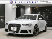 アウディ RS4アバント RS4ｱﾊﾞﾝﾄ 4.2FSIｸﾜﾄﾛ　ADVｷｰ 黒革 ﾋｰﾀｰ MMIﾅﾋﾞ B&Oｻｳﾝﾄﾞ Bｶﾒﾗ PDC ｷｾﾉﾝ RS専用ｴｸﾃﾘｱ&20AW 可変ﾏﾌﾗｰ 450ps　2年保証