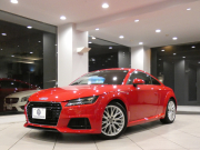 アウディ TTクーペ TTｸｰﾍﾟ 2.0TFSIｸﾜﾄﾛ Sﾗｲﾝ&ｱｼｽﾀﾝｽPKG　1ｵｰﾅｰ ADVｷｰ ｸﾙｺﾝ 半革 ﾊﾟﾜｰｼｰﾄ MMIﾅﾋﾞTV Bｶﾒﾗ PDC ﾊﾞｰﾁｬﾙCP LEDﾗｲﾄ Sﾗｲﾝｴｸｽﾃﾘｱ&18AW　2年保証