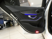 メルセデスベンツ Cクラス C200 AVG AMGﾗｲﾝ ﾚｰﾀﾞｰｾｰﾌﾃｨPKG　後期 BSG搭載 有償色 黒革 ﾋｰﾀｰ ﾅﾋﾞTV carplay Bｶﾒﾗ PTS ﾏﾙﾁﾋﾞｰﾑLED ｱﾝﾋﾞｴﾝﾄﾗｲﾄ AMGｽﾀｲﾘﾝｸﾞ&18AW　2年保証